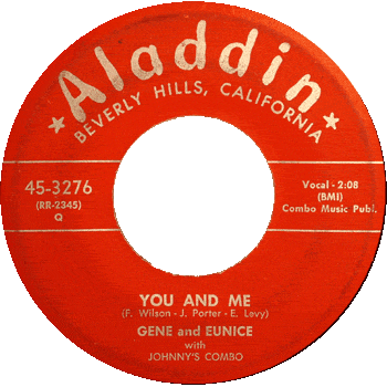 Gene And Eunice - You And Me Aladdin 78