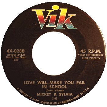 Mickey And Sylvia - Love Will Make You Fail In School Vik