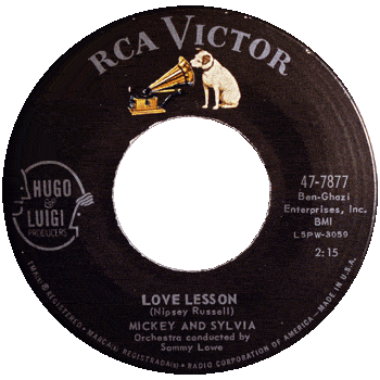 Mickey And Sylvia - Love Lesson RCA 45