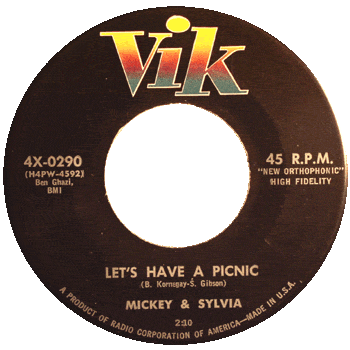 Mickey And Sylvia - Let's Have A Picnic Vik 45