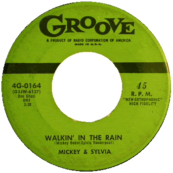 Mickey And Sylvia - Walkin In The Rain 45 Groove