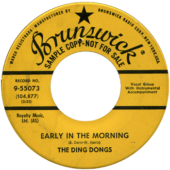 Ding Dongs - Early In The Morning - Brunswick