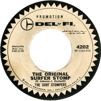 Surf Stompers - The Original Surfer Stomp - Del Fi