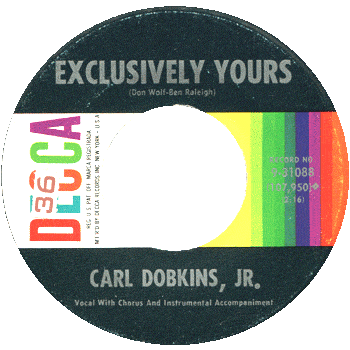 Carl Dobkins Jr. - Exclusively Yours Stock