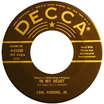 Carl Dobkins Jr. -  In My Heart Stock