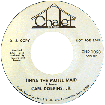 Carl Dobkins Jr. - Linda The Motel Maid Chalet Promo