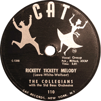 Collegians - Rickety Tickety Melody 78