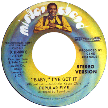 Popular Five - Baby I've Got It Mr Chand Stereo