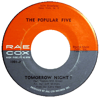 Popular Five - Tomorrow Night Rae Cox Stock