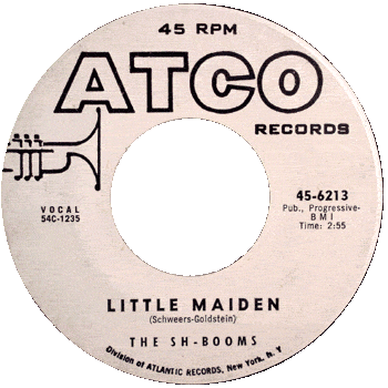 Sh-Booms - Little Maiden Atco Promo