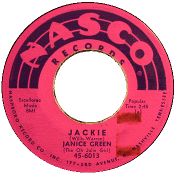 Janice Green - Jackie Nasco Stock 45