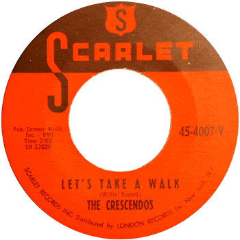 Crescendos - Let's  Take A Walk Scarlet 2