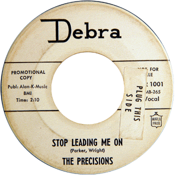 The Precisions - Stop Leading Me On Debra Promo