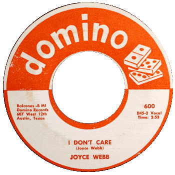 Joyce Webb - I Don't Care