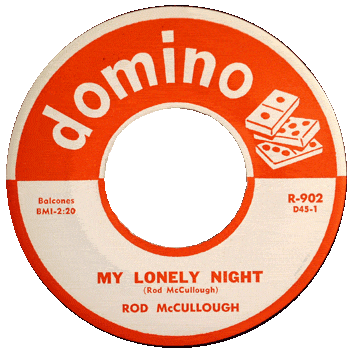 Rod  McCullough - My Lonely Night