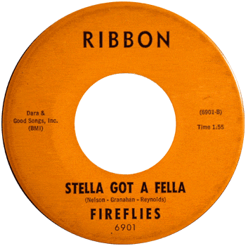 Fireflies - Stella Got A Fella Ribbon Orange Big