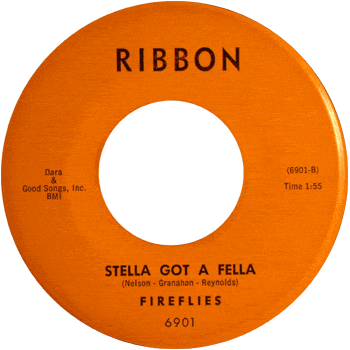 Fireflies - Stella Got A Fella Ribbon Orange Small