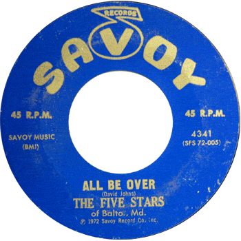Five Stars - All Be Over Savoy