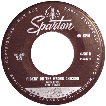 Five Stars - Pickin On The Wrong Chicken Sparton 45