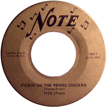 Five Stars - Pickin On The Wrong Chicken Note
