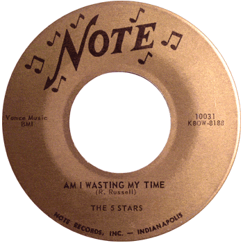 Five Stars - Am I Wasting My Time Note