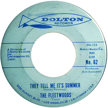 Fleetwoods -They Tell Me It's SummerStock