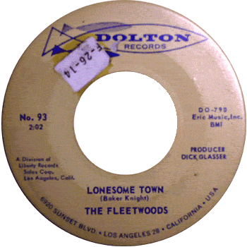 Fleetwoods -Loneome Town Promo