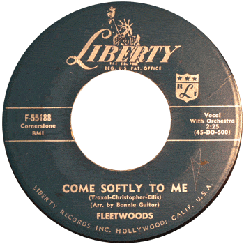 Fleetwoods - Come Softly To Me Liberty 2
