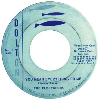 Fleetwoods - You Mean Everything To Me 1