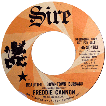 Freddy Cannon - Beautiful Downtown Burbank