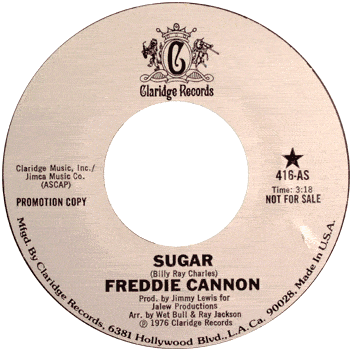Freddy Cannon - Sugar Promo