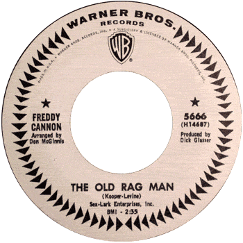Freddy Cannon - The Old Rag Man Promo