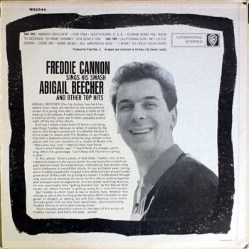Freddie Cannon - WB Stereo Back Cover