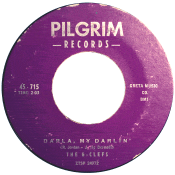G-Clefs - Darla My Darling Pilgrim 45