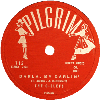 G-Clefs - Darla My Darling Pilgrim 78 red