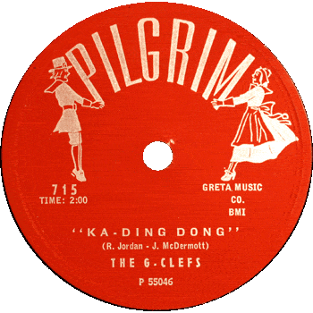 G-Clefs - Ka Ding Dong Pilgrim 78 Red 78