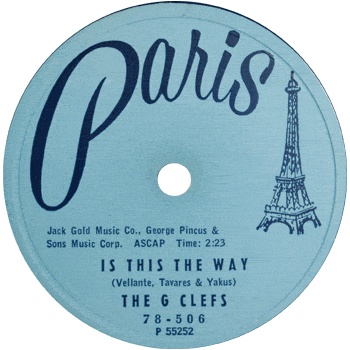 G-Clefs - Zing Is This The Way Paris 78