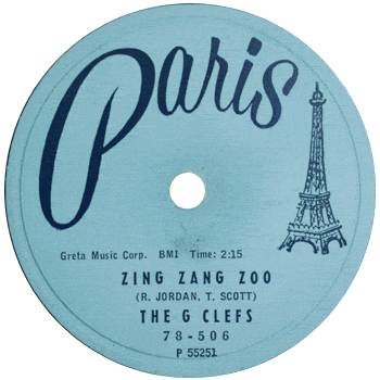 G-Clefs - Zing Zang Zoo Paris 78