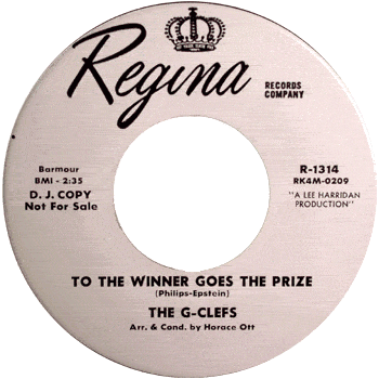 G-Clefs - To The Winner Goes The Prize Regina Promo