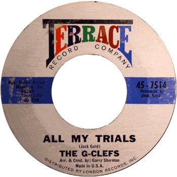 G-Clefs - All My Trials Stock