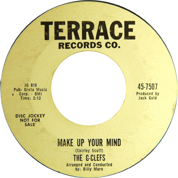 G-Clefs - Make Up Your Mind Terrace Promo
