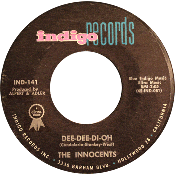 Innocents - Dee Dee Di Oh Indigo