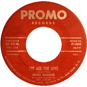 Jimmy Charles - Age For Love 1
