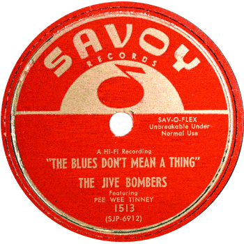 Jive Bombers - Blues Don't Mean A Thing 78