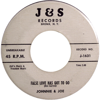 Johnnie And Joe - False Love Has Got To Go J+S Promo