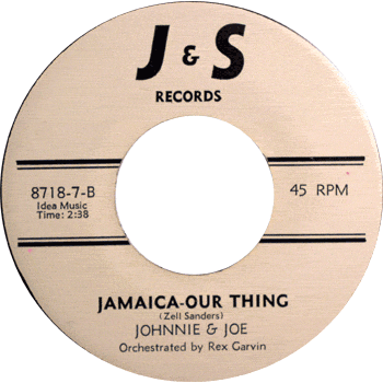 Johnnie And Joe - Jamaica Our Thing J+S