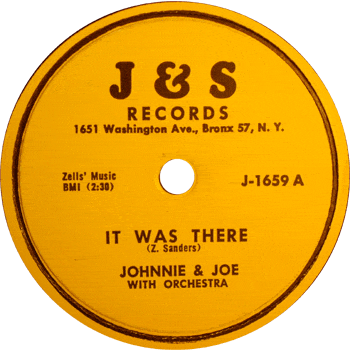 Johnnie And Joe - It Was There J+S 78