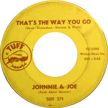 Johnnie And Joe - That's The Way You Go Tuff Stock