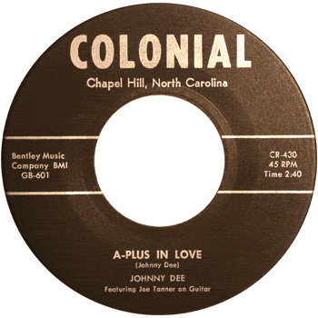 Johnny Dee - A Plus In Love Colonial 45 2