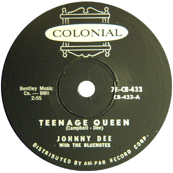Johnny Dee - Teenage Queen 78